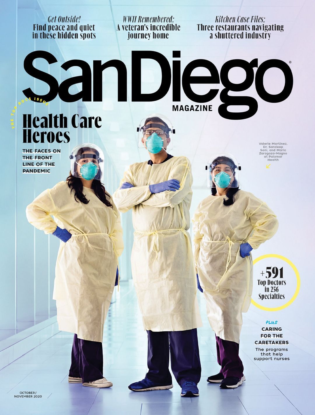 San Diego Magazine Top Doctor cover 2020