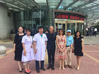 Photo from Dr. Purcell's visit to China: ENT & Neurology Hospitals (2 of 6)
