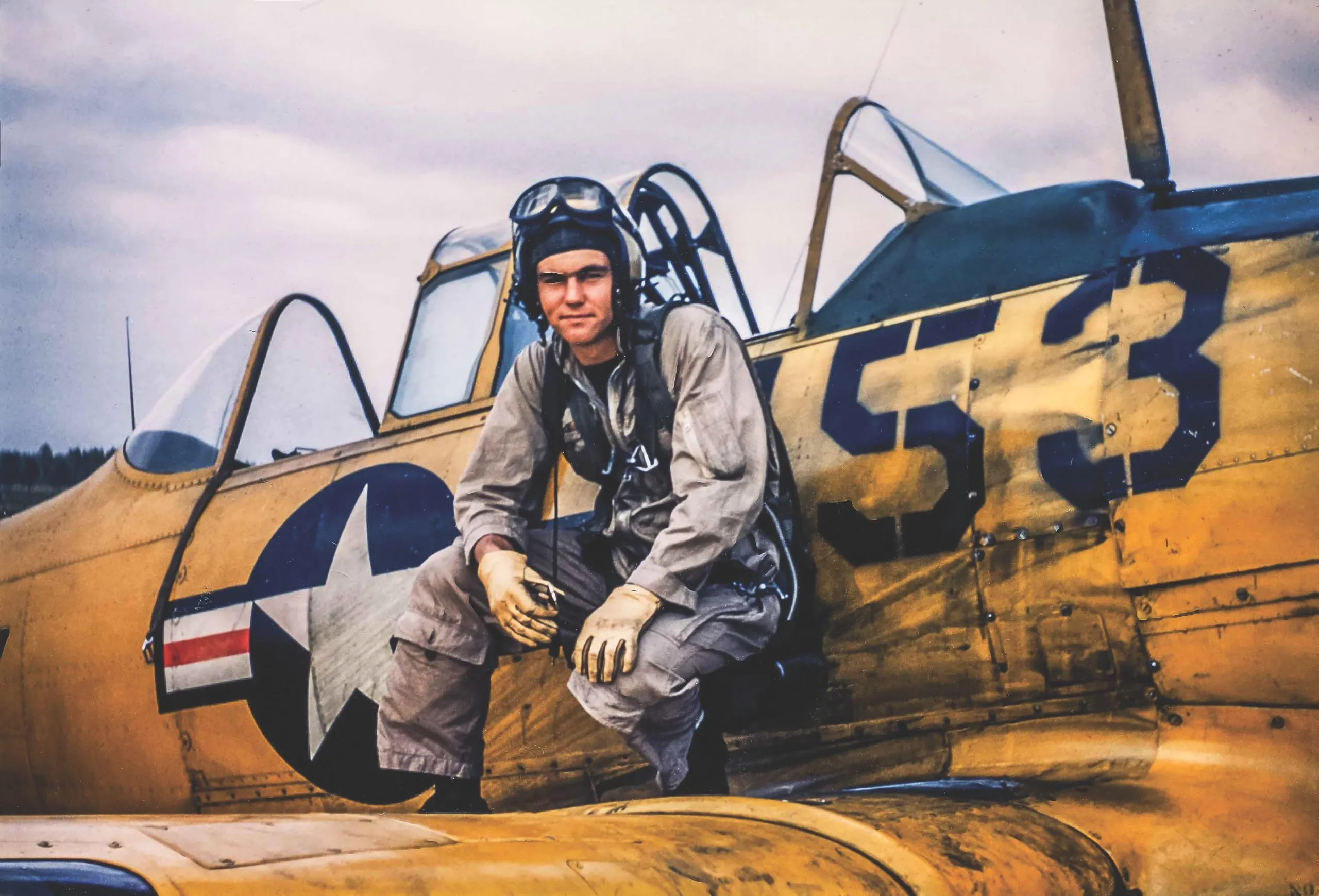 Dan Pedersen, founder of TOPGUN, at the Naval Aviation balance-awareness event