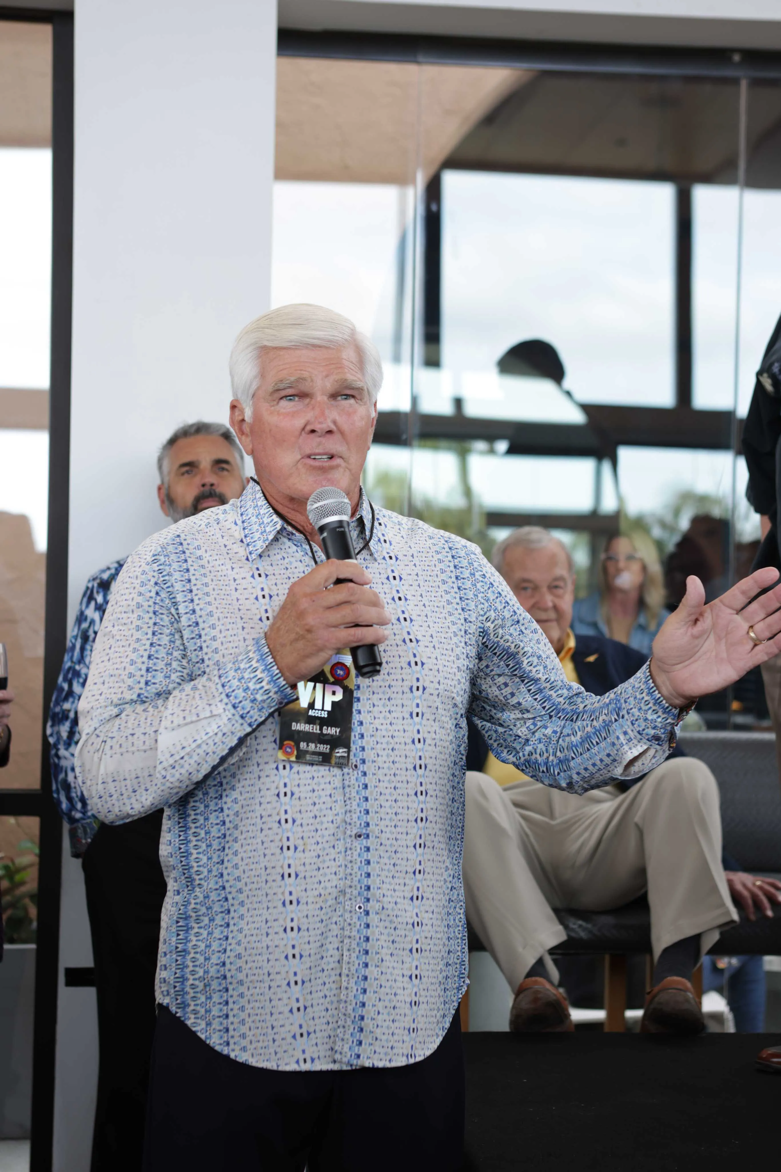 Panel discussion at the Top Gun Naval Aviation event